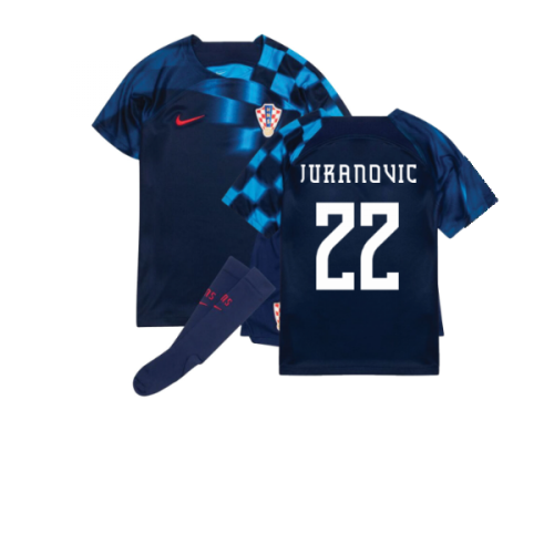 2022-2023 Croatia Away Mini Kit (Juranovic 22)