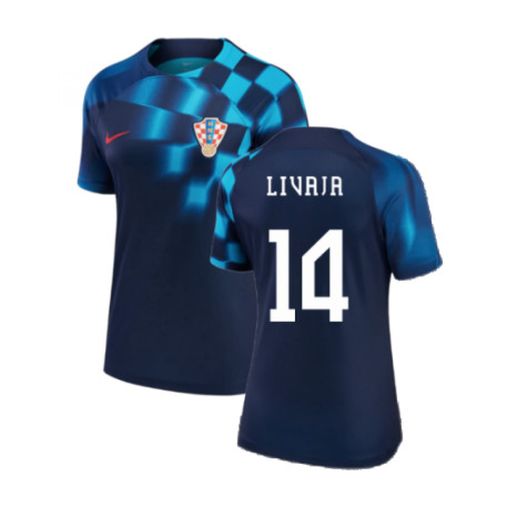 2022-2023 Croatia Away Shirt (Ladies) (Livaja 14)