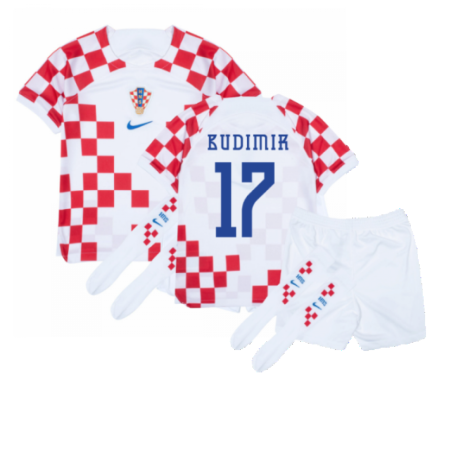 2022-2023 Croatia Home Mini Kit (Budimir 17)