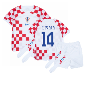 2022-2023 Croatia Home Mini Kit (Livaja 14)