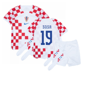 2022-2023 Croatia Home Mini Kit (Sosa 19)