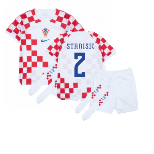 2022-2023 Croatia Home Mini Kit (Stanisic 2)