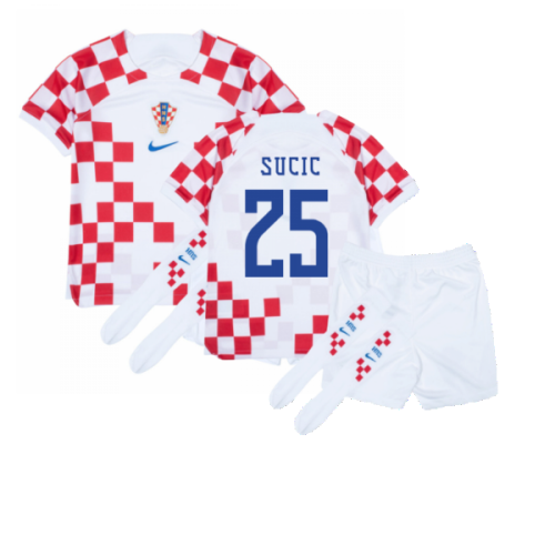 2022-2023 Croatia Home Mini Kit (Sucic 25)