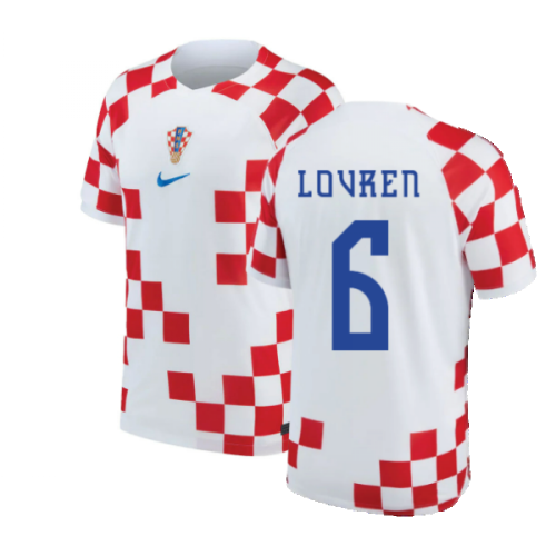 2022-2023 Croatia Home Shirt (LOVREN 6)