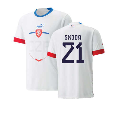 2022-2023 Czech Republic Away Shirt (SKODA 21)