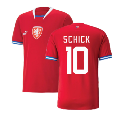 2022-2023 Czech Republic Home Shirt (SCHICK 10)