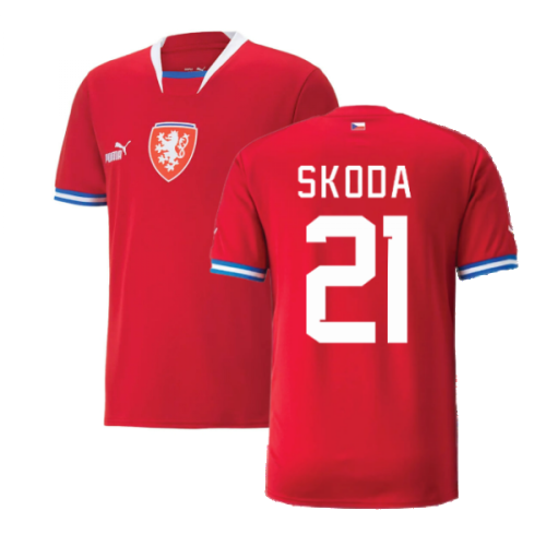 2022-2023 Czech Republic Home Shirt (SKODA 21)