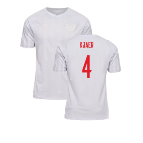 2022-2023 Denmark Away Shirt (Kjaer 4)