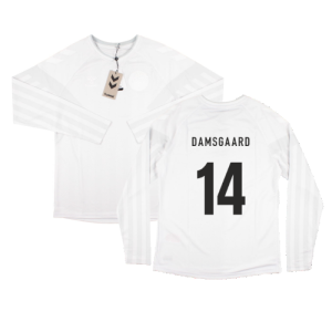 2022-2023 Denmark Long Sleeve Away Shirt (Damsgaard 14) 2022-2023 Denmark Long Sleeve Away Shirt (Damsgaard 14)