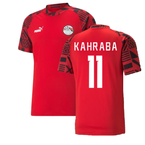 2022-2023 Egypt Pre-Match Jersey (Red) (KAHRABA 11)