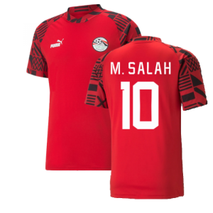 2022-2023 Egypt Pre-Match Jersey (Red) (M. SALAH 10)