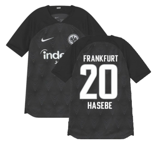 2022-2023 Eintracht Frankfurt Away Shirt (Kids) (HASEBE 20)