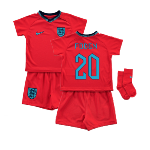 2022-2023 England Away Baby Kit (Infants) (Foden 20)