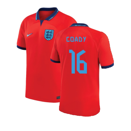 2022-2023 England Away Shirt (Coady 16)