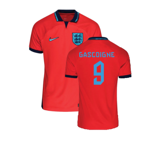 2022-2023 England Away Shirt (Kids) (Gascoigne 9)