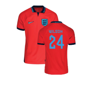 2022-2023 England Away Shirt (Kids) (Wilson 24)