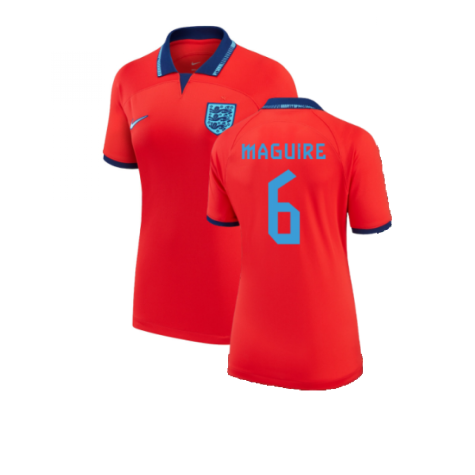 2022-2023 England Away Shirt (Ladies) (Maguire 6)