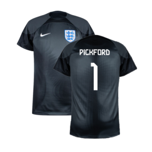 2022-2023 England Home Goalkeeper Shirt (Black) (Pickford 1)