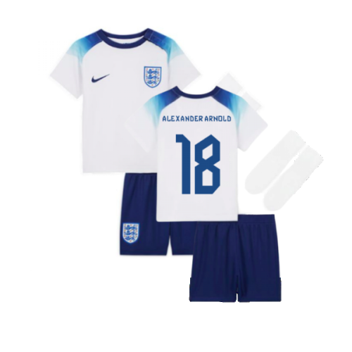 2022-2023 England Home Little Boys Mini Kit (Alexander Arnold 18)