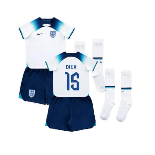 2022-2023 England Home Mini Kit (Dier 15)