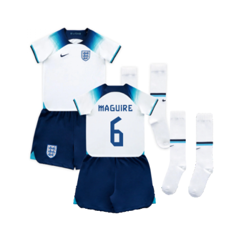 2022-2023 England Home Mini Kit (Maguire 6)