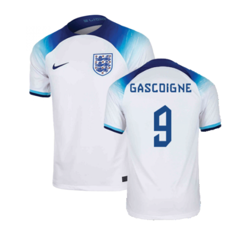 2022-2023 England Home Shirt (Gascoigne 9)