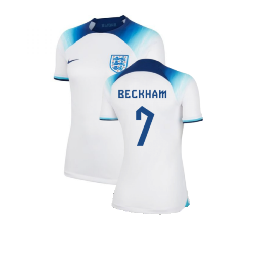 2022-2023 England Home Shirt (Ladies) (Beckham 7)