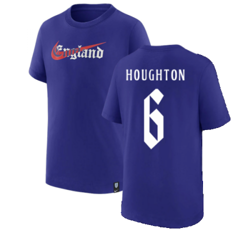 2022-2023 England Swoosh Tee (Light Concord) (HOUGHTON 6)