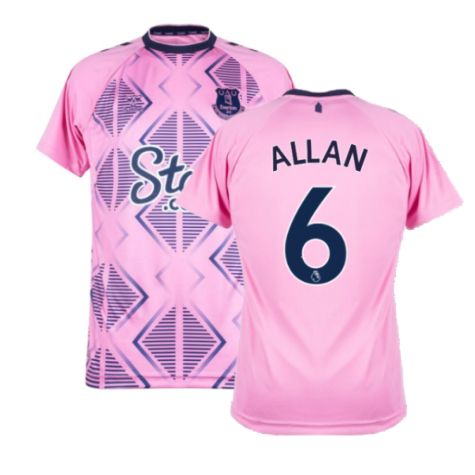 2022-2023 Everton Away Shirt (ALLAN 6)