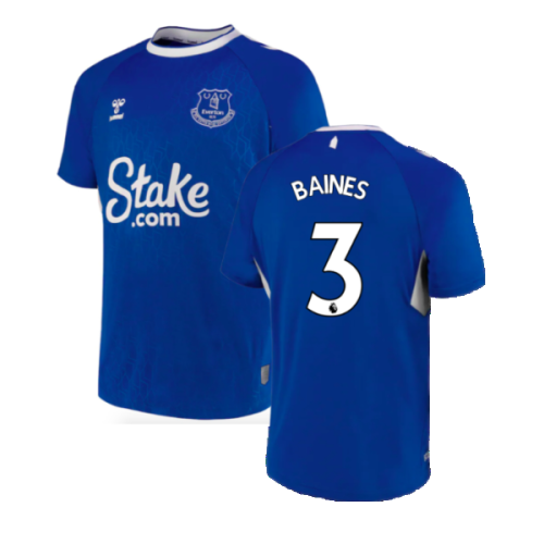 2022-2023 Everton Home Jersey (Kids) (BAINES 3)