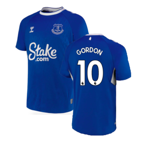 2022-2023 Everton Home Jersey (Kids) (GORDON 10)