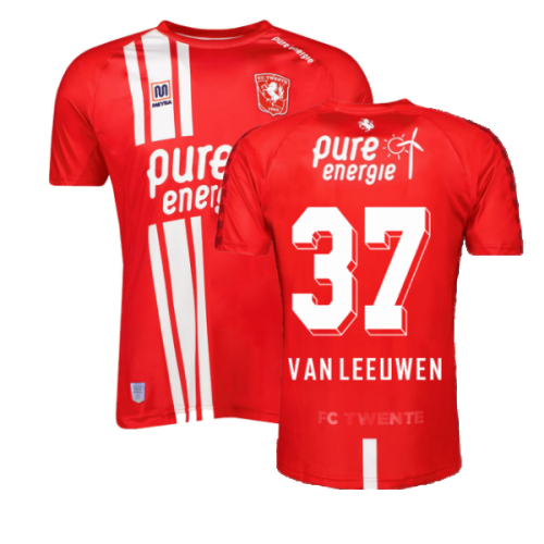 2022-2023 FC Twente Home Shirt (VAN LEEUWEN 37)