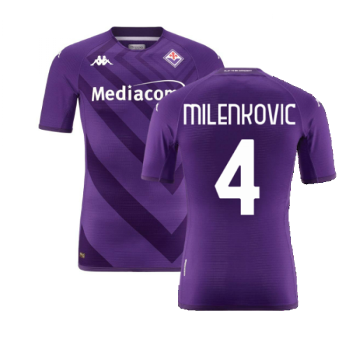 2022-2023 Fiorentina Home Shirt (Kids) (MILENKOVIC 4)