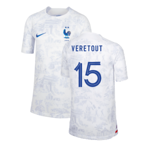 2022-2023 France Away Shirt (Kids) (Veretout 15)