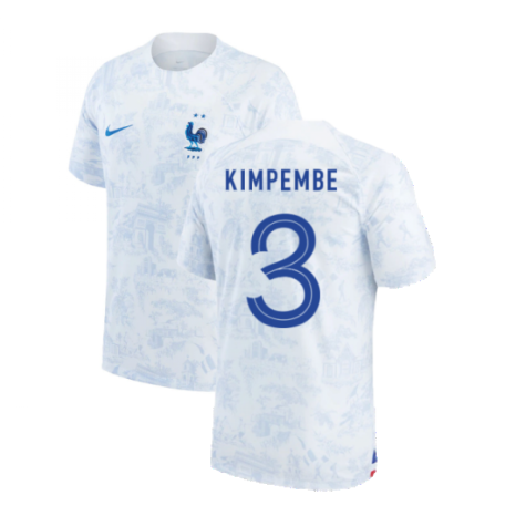 2022-2023 France Away Shirt (KIMPEMBE 3)