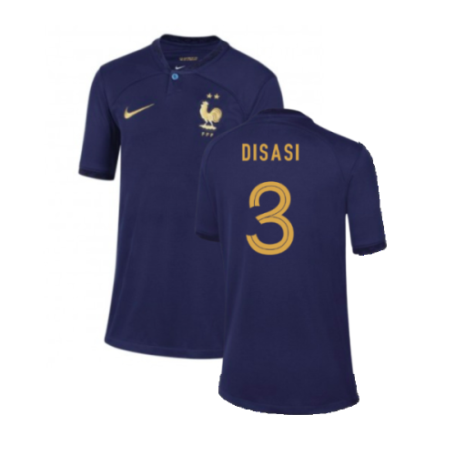 2022-2023 France Home Shirt - Kids (Disasi 3)