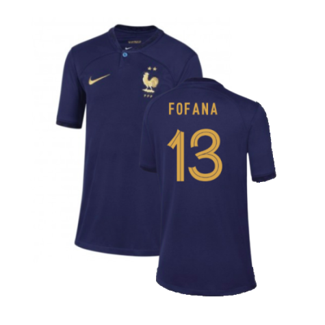 2022-2023 France Home Shirt - Kids (Fofana 13)