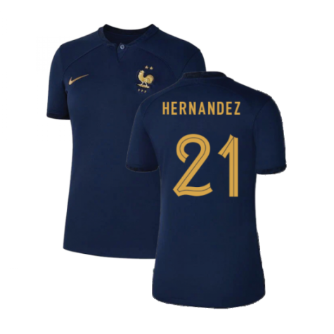 2022-2023 France Home Shirt (Ladies) (Hernandez 21)