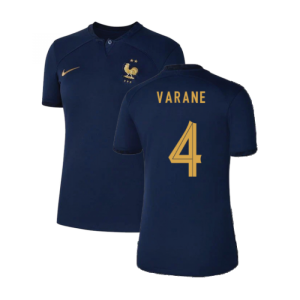 2022-2023 France Home Shirt (Ladies) (Varane 4)