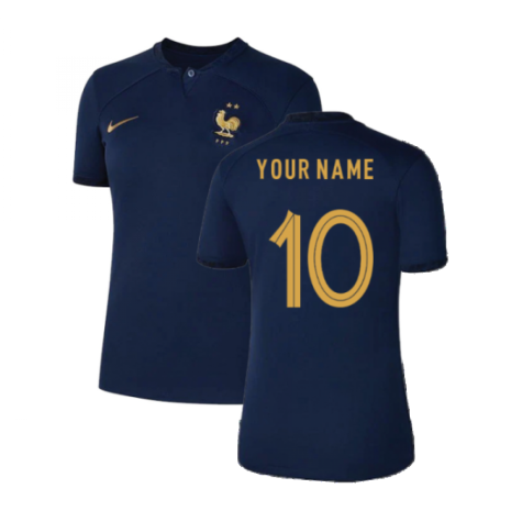 2022-2023 France Home Shirt (Ladies) (Your Name)