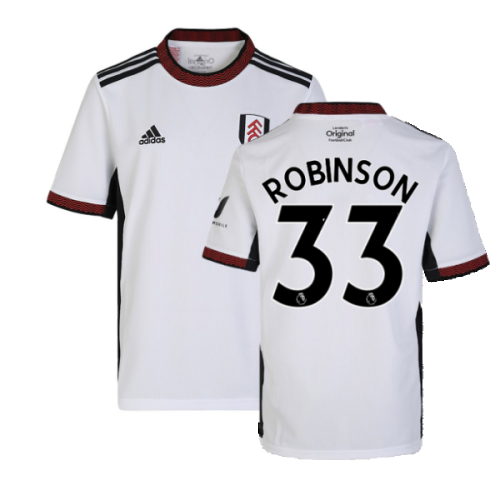 2022-2023 Fulham Home Shirt (Kids) (ROBINSON 33)