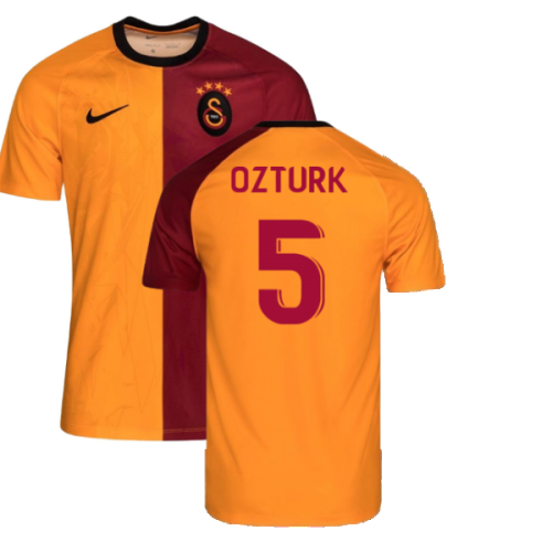 2022-2023 Galatasaray Home Shirt (Kids) (OZTURK 5)