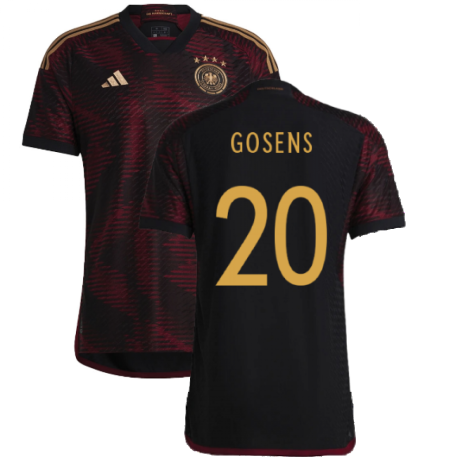 2022-2023 Germany Authentic Away Shirt (GOSENS 20)