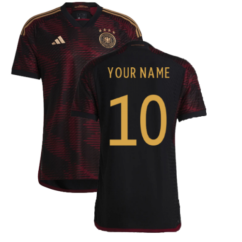 2022-2023 Germany Authentic Away Shirt (Your Name)