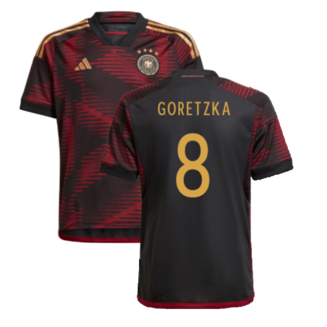 2022-2023 Germany Away Shirt (Kids) (GORETZKA 8)