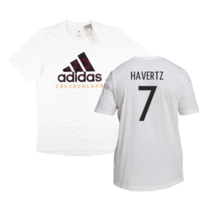 2022-2023 Germany DNA Graphic Tee (White) (Havertz 7)