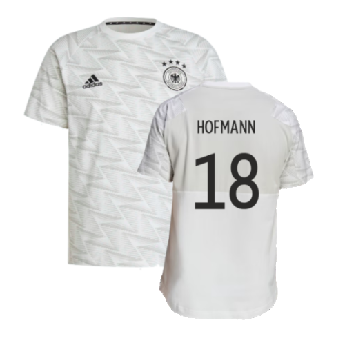 2022-2023 Germany Game Day Travel T-Shirt (White) (Hofmann 18)