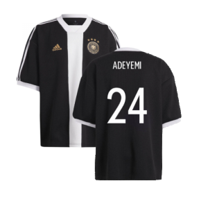 2022-2023 Germany Icon 34 Jersey (Black) (Adeyemi 24) 2022-2023 Germany Icon 34 Jersey (Black) (Adeyemi 24)