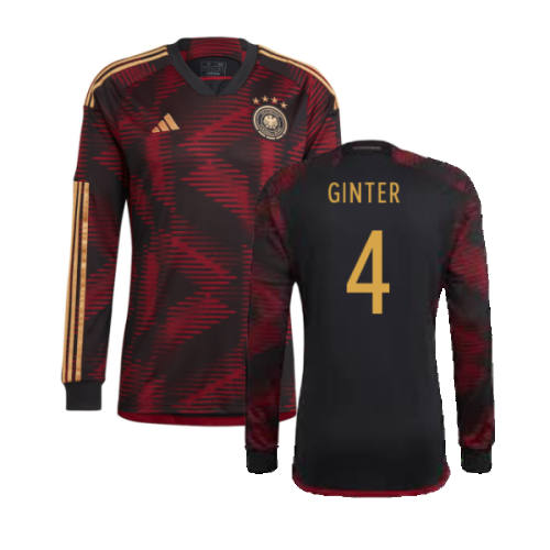 2022-2023 Germany Long Sleeve Away Shirt (Ginter 4)