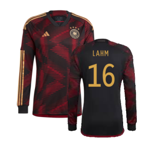 2022-2023 Germany Long Sleeve Away Shirt (Lahm 16)